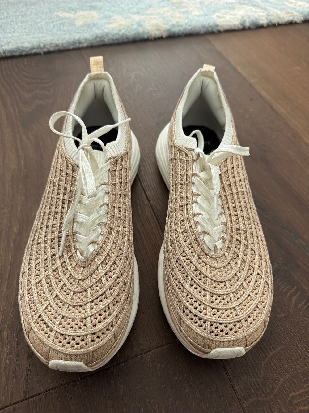 APL Women's Beige Knit Sneakers
